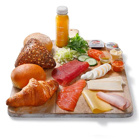 Lekker uitgebreid bezorglunch