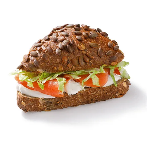 Broodje zalm