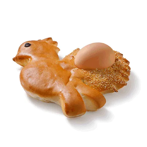 Paashaantje met ei
