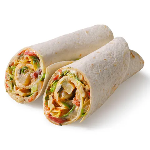 Wrap hummus