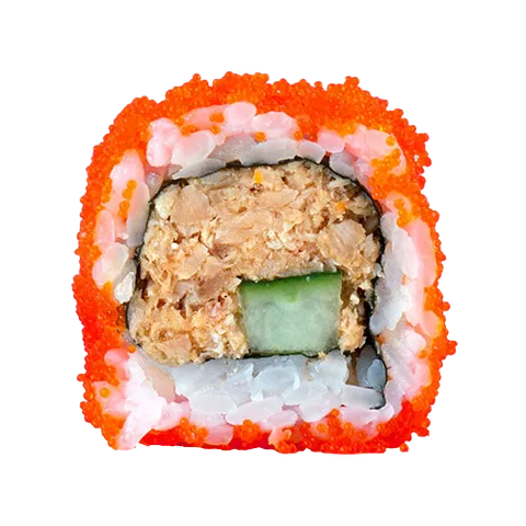 Salmon mousse roll