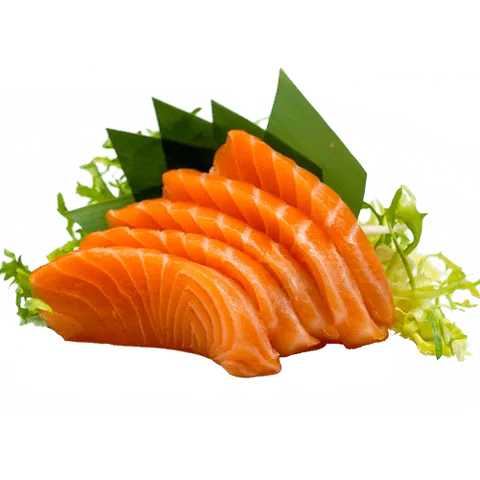Salmon sashimi