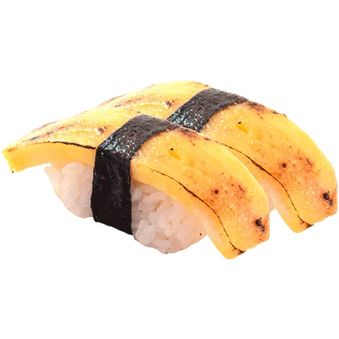Sweet tamago nigiri