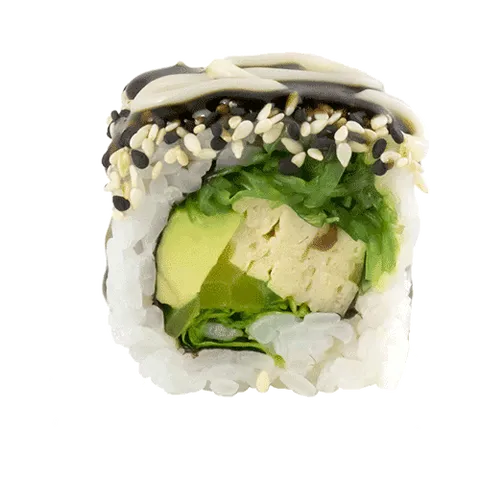 Veggie tamago roll