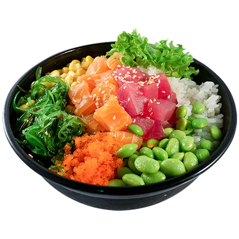 Poké salmon tuna