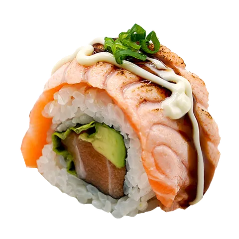Double salmon roll
