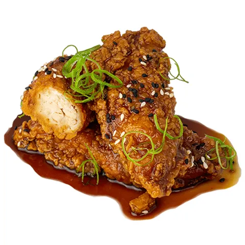 Sweet soja chicken strips