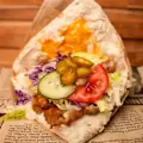 Broodje döner cheese