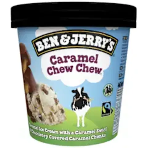 Ben & Jerry's Caramel Chew Chew 465ml