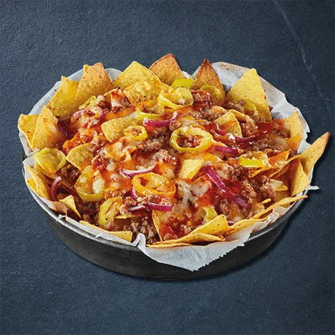 Loaded nachos beef