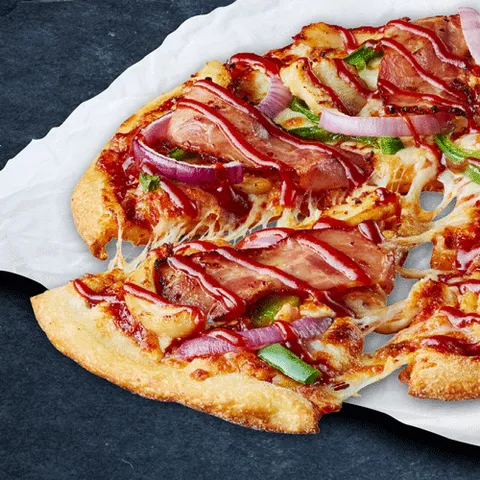 Glutenarme BBQ Bacon & Chicken Pizza (25cm)