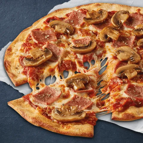 Glutenarme Prosciutto e Funghi Pizza (25cm)
