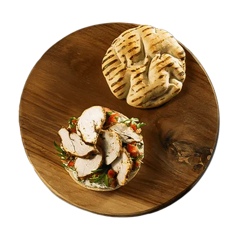 Hot sandwich Mexicaanse kip