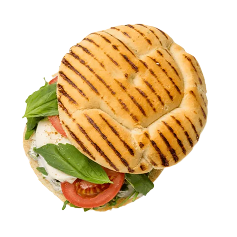 Hot sandwich caprese