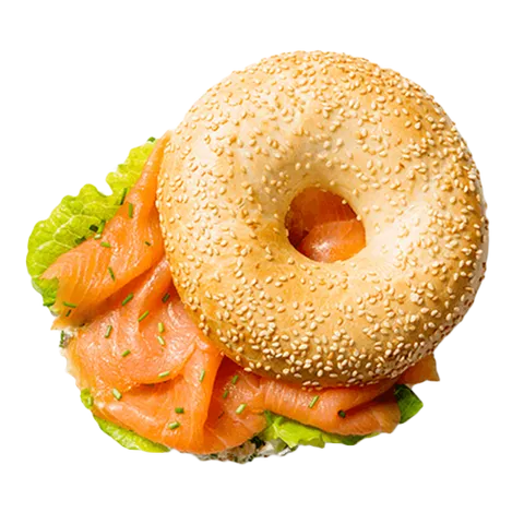 Bagel zalm