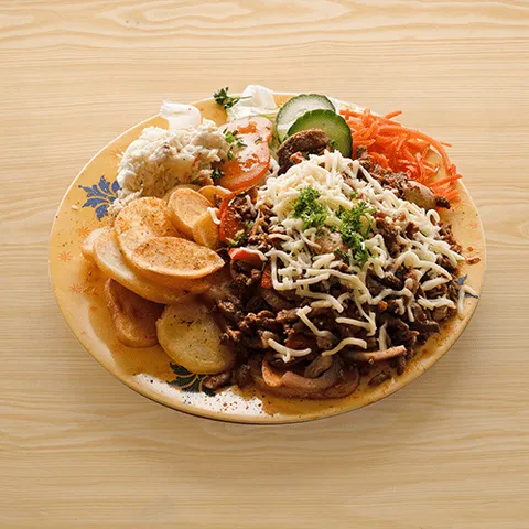 Schotel shoarma speciaal