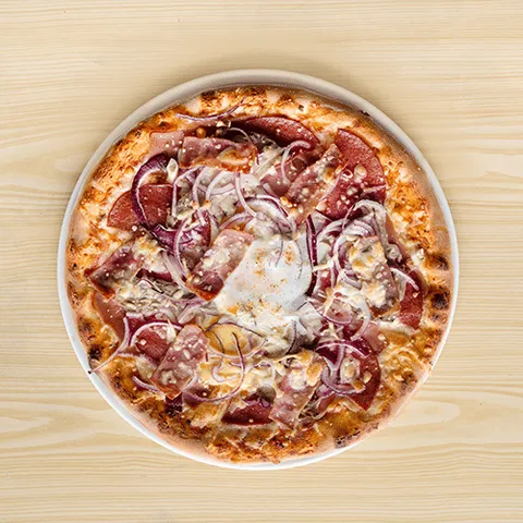 Pizza carbonara speciaal