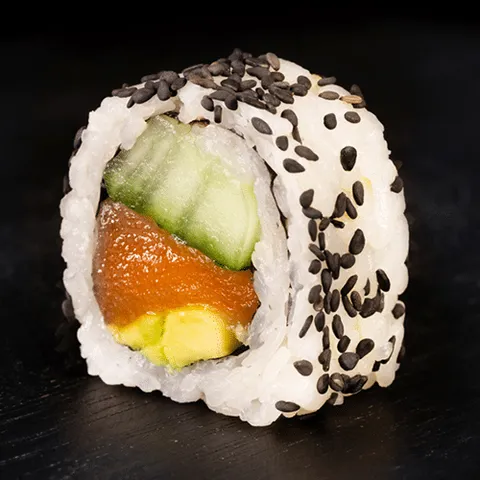 Uramaki salmon