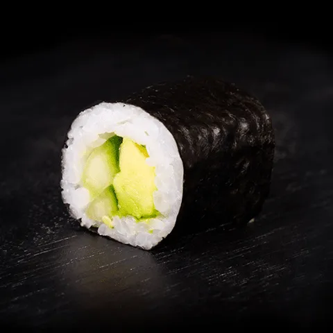 Maki komkommer en avocado