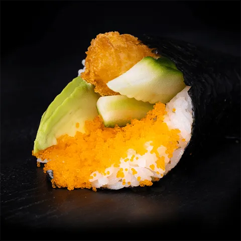 Temaki ebi furai