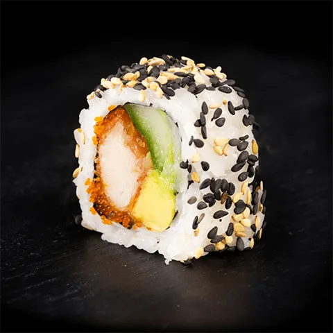 Uramaki tempura crab