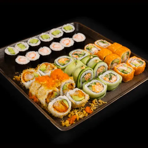 Classic sushi menu
