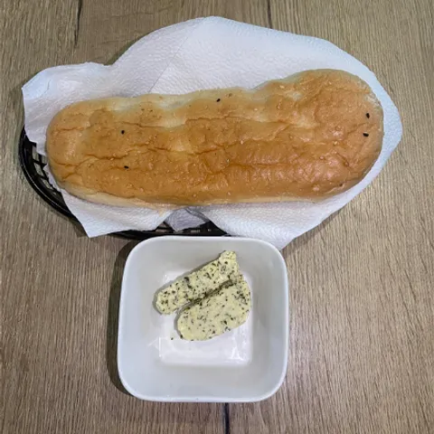 Italiaanse brood mantje met kruidenboter