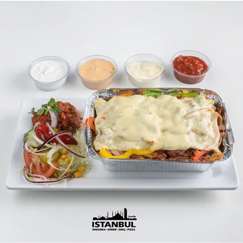 Kapsalon lamsshoarma speciaal groot