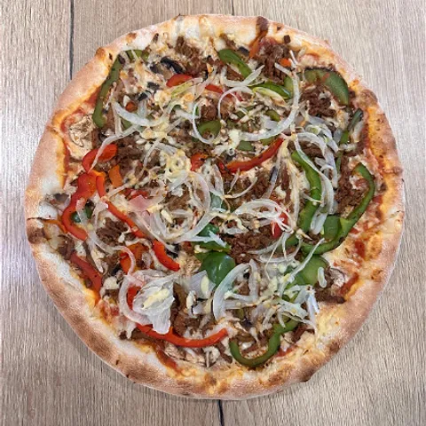 Pizza shoarma speciaal
