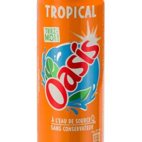 Oasis Tropical Blik 330ml