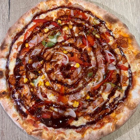 Pizza BBQ chicken