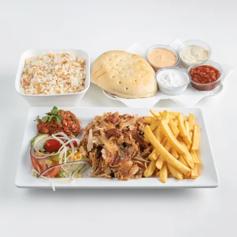 Kipdöner schotel