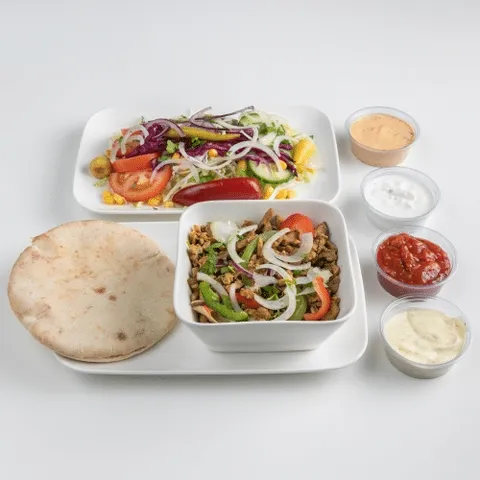 Pita lamsshoarma speciaal groot