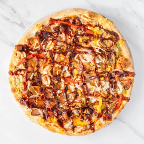 Pizza BBQ chicken