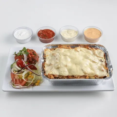 Kapsalon kip döner
