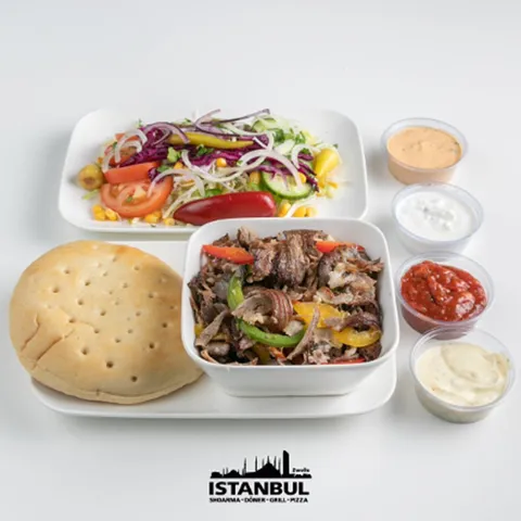 Beef Yaprak Döner schotel speciaal