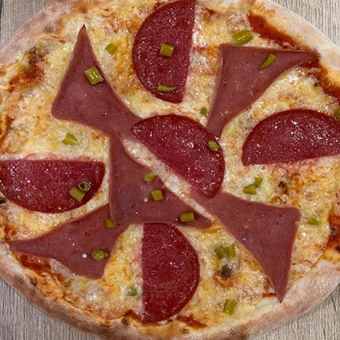 Pizza vulcano
