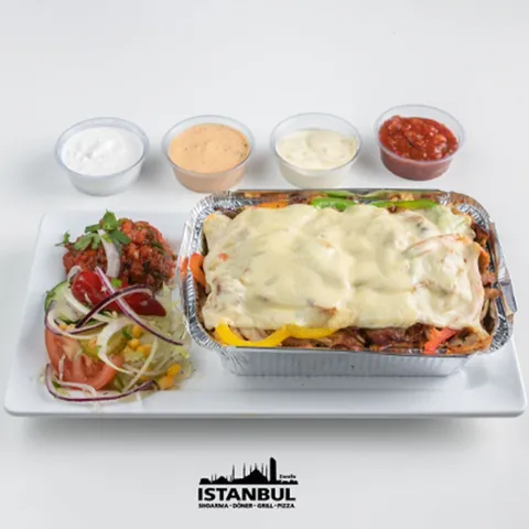 Kapsalon lams shoarma speciaal groot