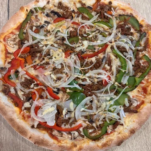 Pizza shoarma speciaal