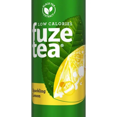 Fuze Tea black Tea Sparkling Lemon 330ml