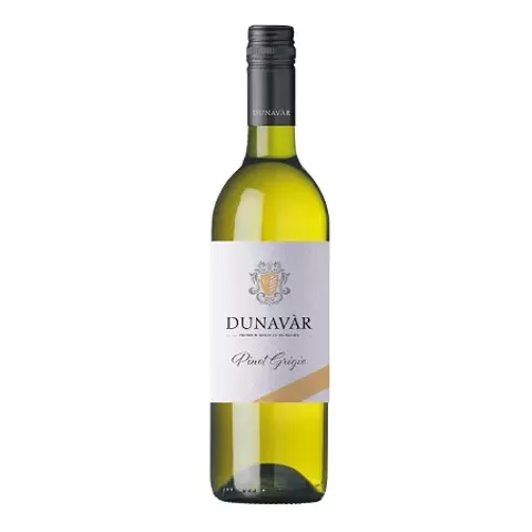 Fles droge witte wijn