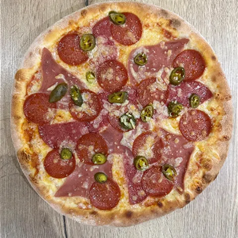 Pizza de peperbus