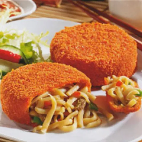 Vegetarische bamischijf