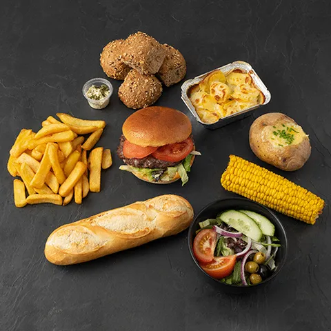 Original burger menu