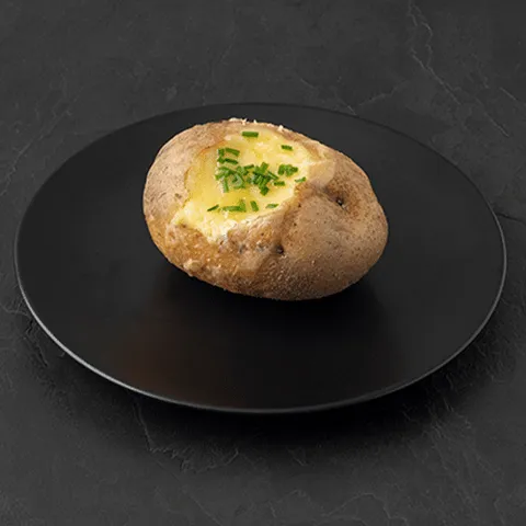 Gepofte aardappel