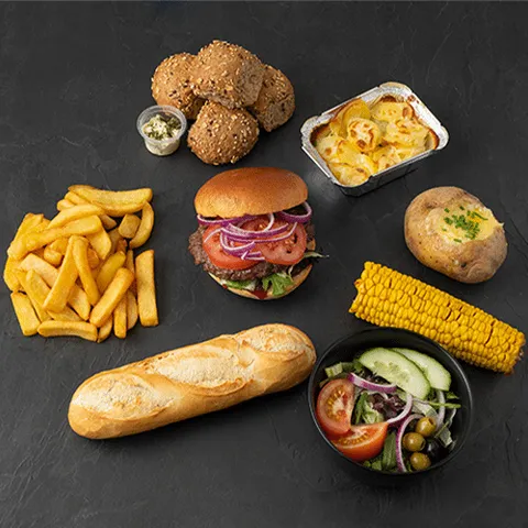 Smokey BBQ burger menu
