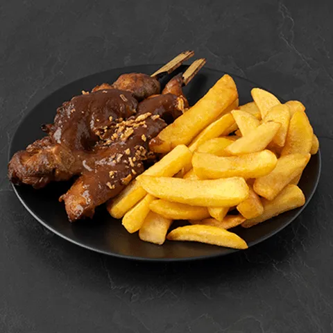 Kipsaté kindermenu