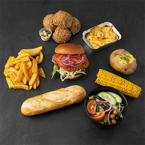 Smokey BBQ chickenburger menu