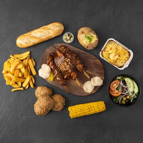 Kipsaté menu
