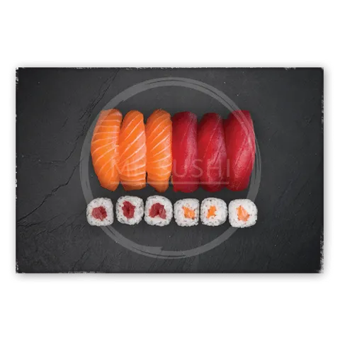 Sushi salmon tuna